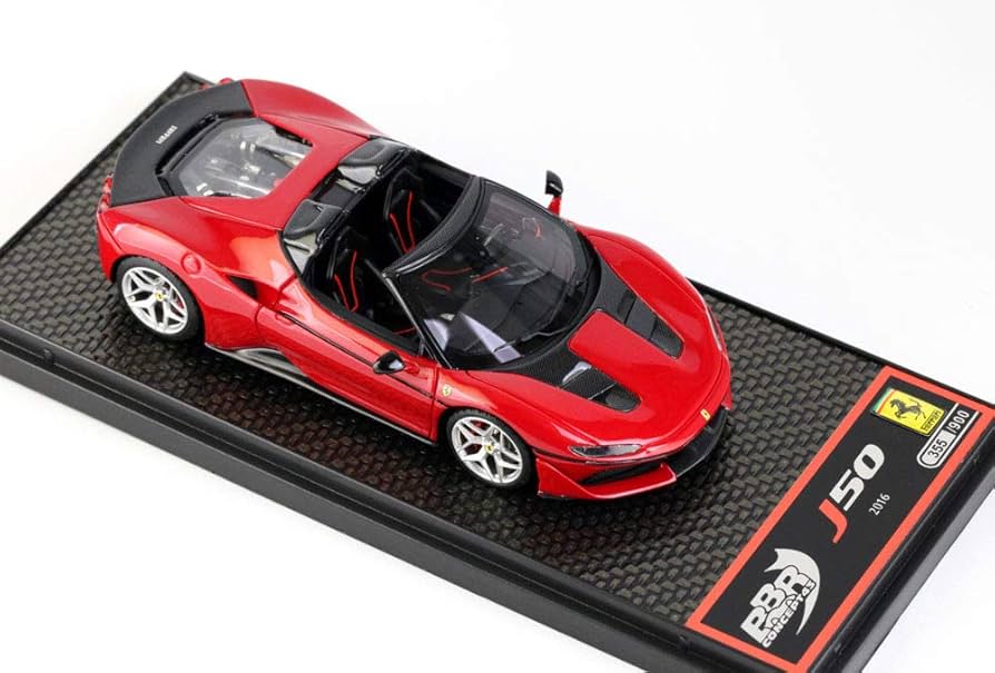 Amazon | BBR 1/43完成品 フェラーリ J50 50th Anniversary